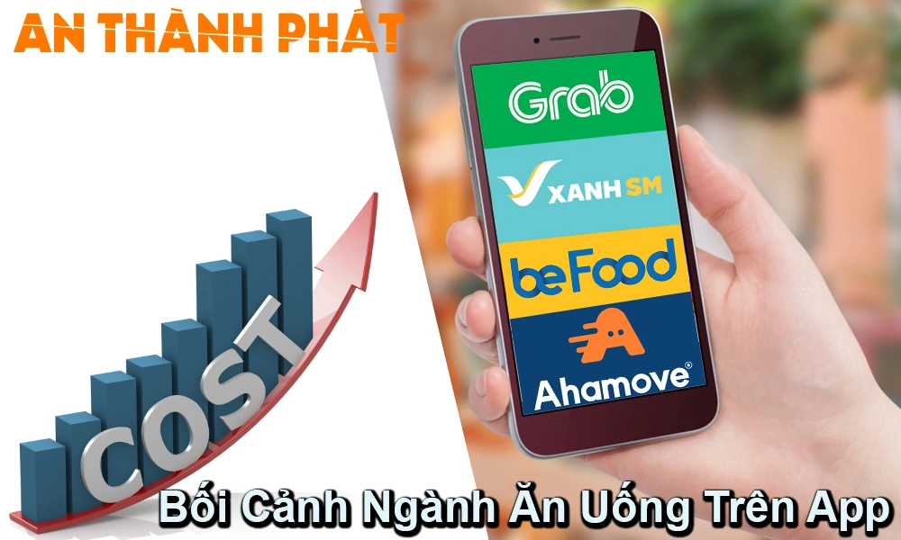bối cảnh ngành ăn uống trên app