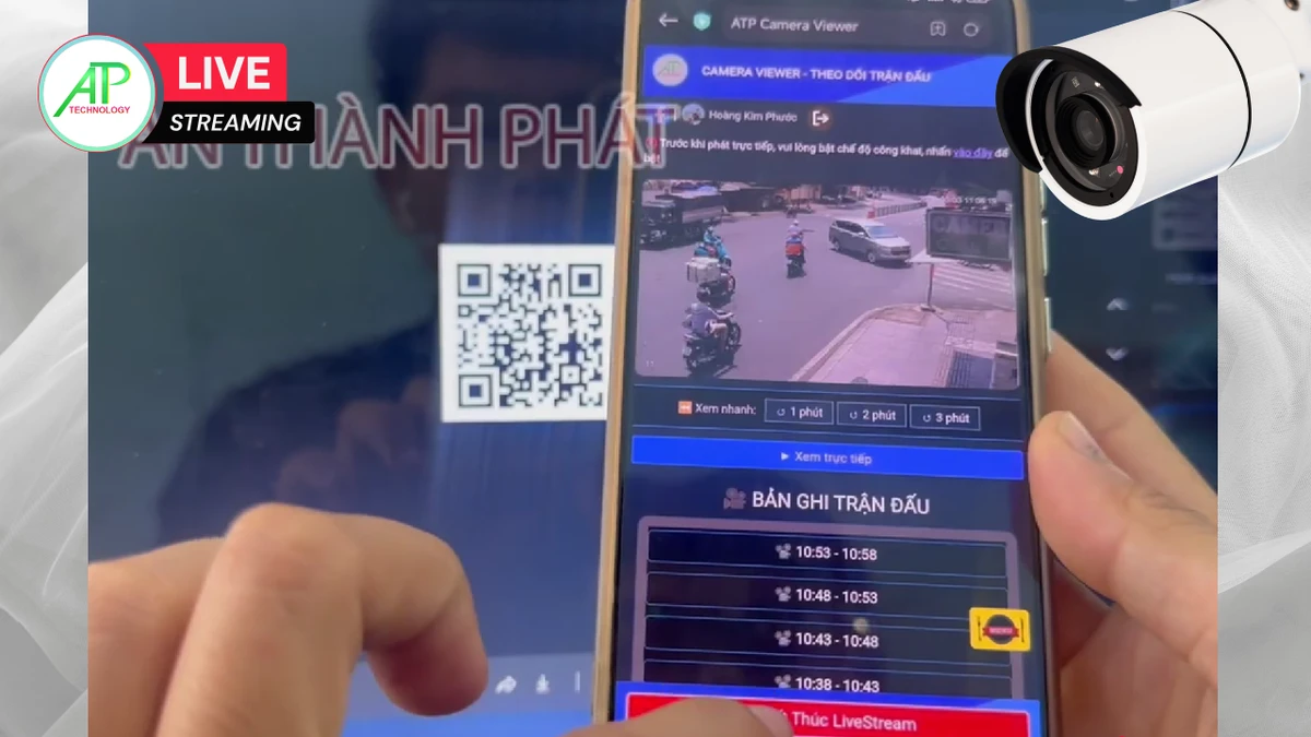 quy trình livestream