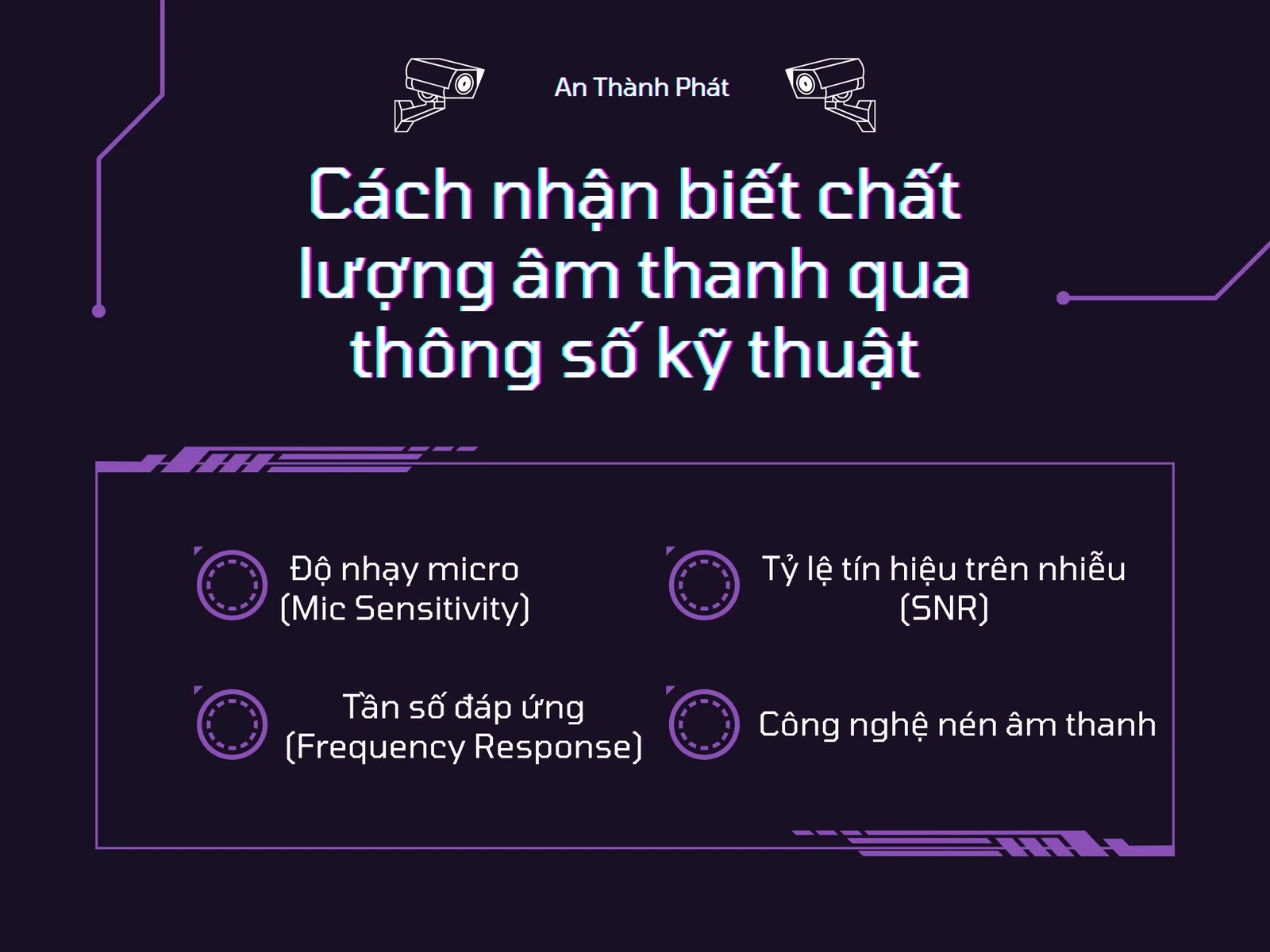 Cách nhận biết chất lượng âm thanh qua thông số kỹ thuật