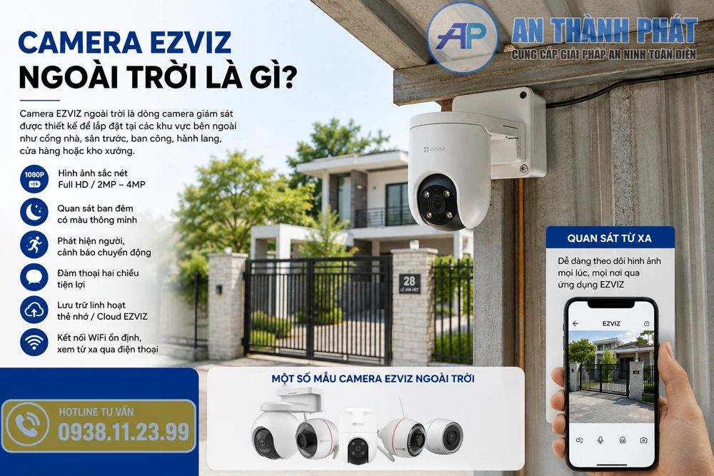 camera ngoài trời là gì