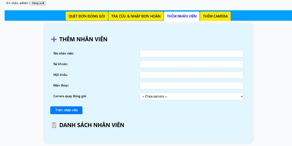Hướng Dẫn Sử Dụng APP Quay Video Đóng Hàng