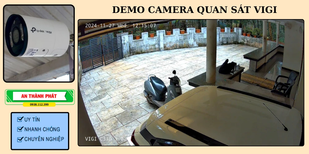 DEMO CAMERA VIGI HÌNH ẢNH ĐẸP CÔNG NGHỆ MỚI