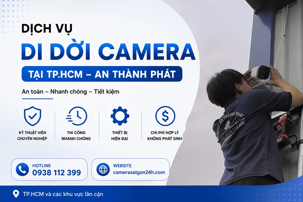 dịch vụ di dời camera tại thành phố hồ chí minh 