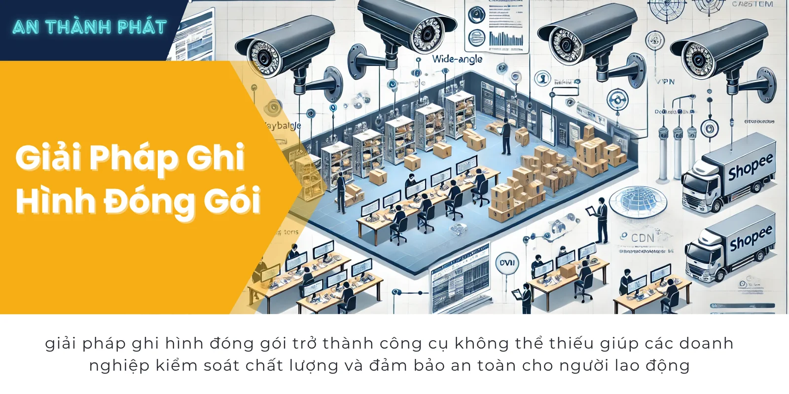 giải pháp camera ghi hình đóng hàng