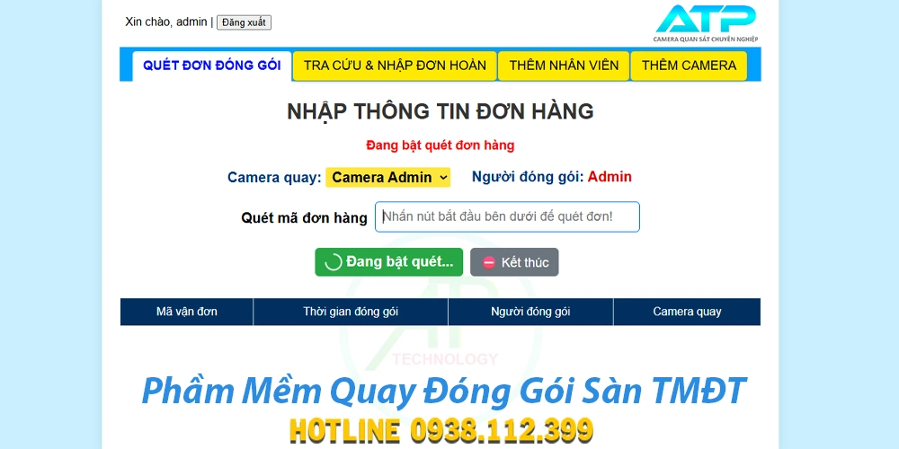 Giải Pháp Quay Video Đóng Gói Sàn TMĐT