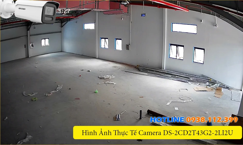 Hikvision DS-2CD2T43G2-2LI2U sắc nét