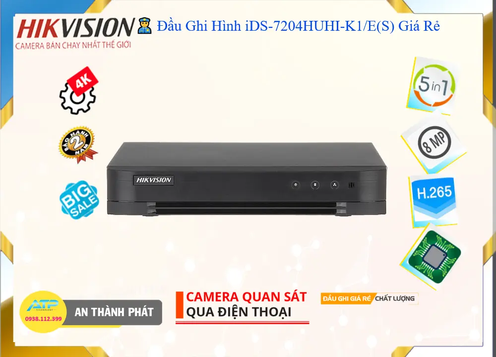 Đầu Thu KTS Hikvision iDS-7204HUHI-K1/E(S) Thiết kế Đẹp,iDS-7204HUHI-K1/E(S) Tiết kiệm,iDS-7204HUHI-K1/E(S) tốt nhất,Thông số iDS-7204HUHI-K1/E(S) Công Nghệ HD ,bán iDS-7204HUHI-K1/E(S),Bán Giá iDS-7204HUHI-K1/E(S),Giá kỹ thuật ,iDS-7204HUHI-K1/E(S) Bán Sỉ,Giá Bán iDS-7204HUHI-K1/E(S),Địa Chỉ Bán iDS-7204HUHI-K1/E(S),thông số iDS-7204HUHI-K1/E(S),iDS-7204HUHI-K1/E(S) sale mạnh,iDS-7204HUHI-K1/E(S) Giá Khuyến Mãi