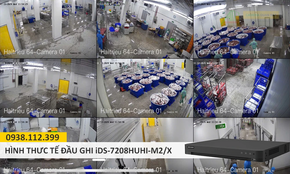 Đầu Ghi Hình DVR iDS-7208HUHI-M2/X 8 Kênh Đầu Ghi Hình DVR iDS-7208HUHI-M2/X 8 Kênh