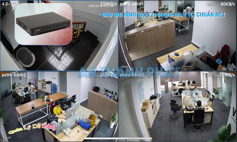 Hikvision iDS-7216HQHI-M1/E(C) Chức Năng Cao Cấp