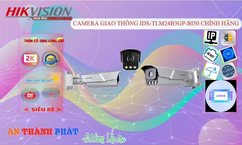 iDS-TLM24B3GP-BI50 Camera Hikvision Thiết kế Đẹp iDS-TLM24B3GP-BI50 Camera Hikvision Thiết kế Đẹp