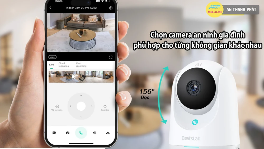 Lưu ý cho camera phù hợp cho từng không gian nhà ở 