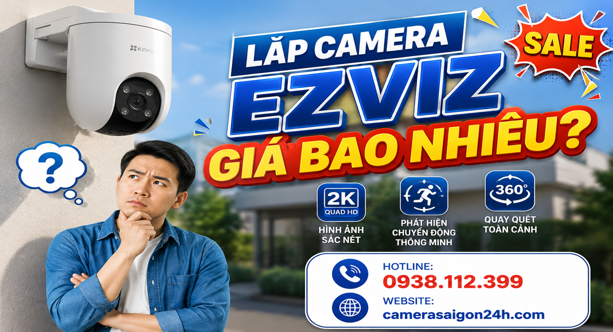 Lắp Camera Ezviz Giá Bao Nhiêu?