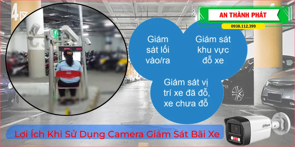 lợi ích khi sử dung camera giám sát bãi xe chuyên nghiệp giám sát xe 