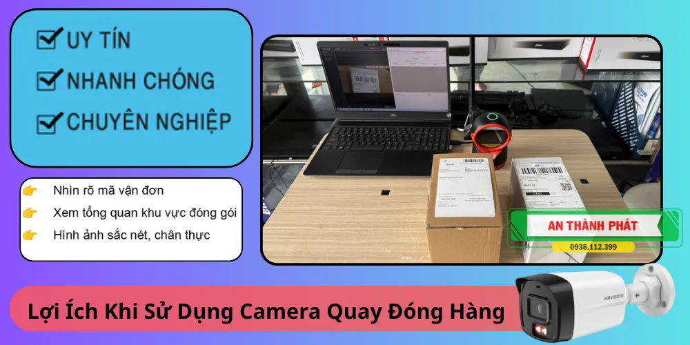 lợi ícgh khi lắp đặt camera đóng hàng 