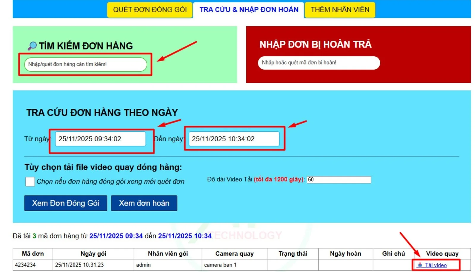 cách sử dụng hệ thống mã vận đơn bước 4