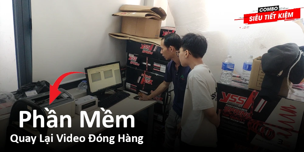 Phần mềm quay lại video đóng hàng tự động
