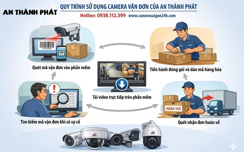 quy trình hoạt động camera soi mã vận đơn giá rẻ
