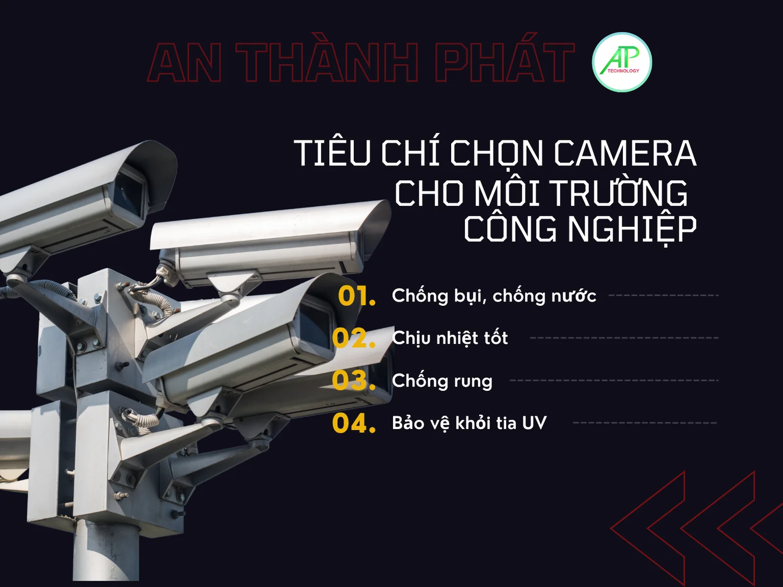 các tiêu chí chọn camera ban đêm cho nhà xưởng