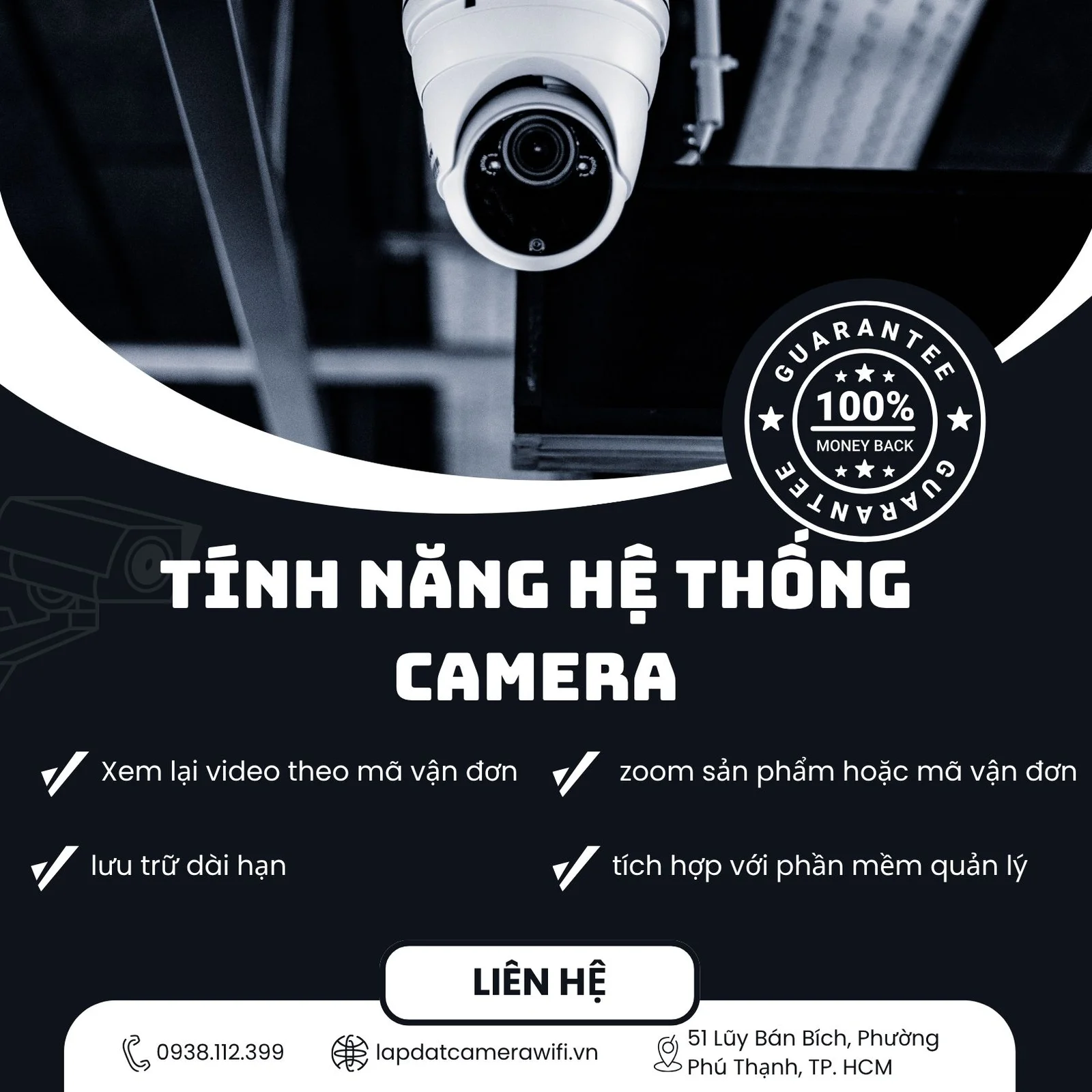 tính năng của hệ thống camera đóng hàng