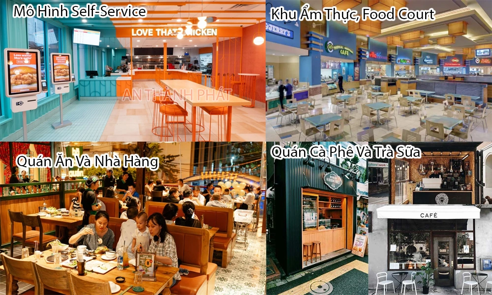 ứng ụng của app gọi món