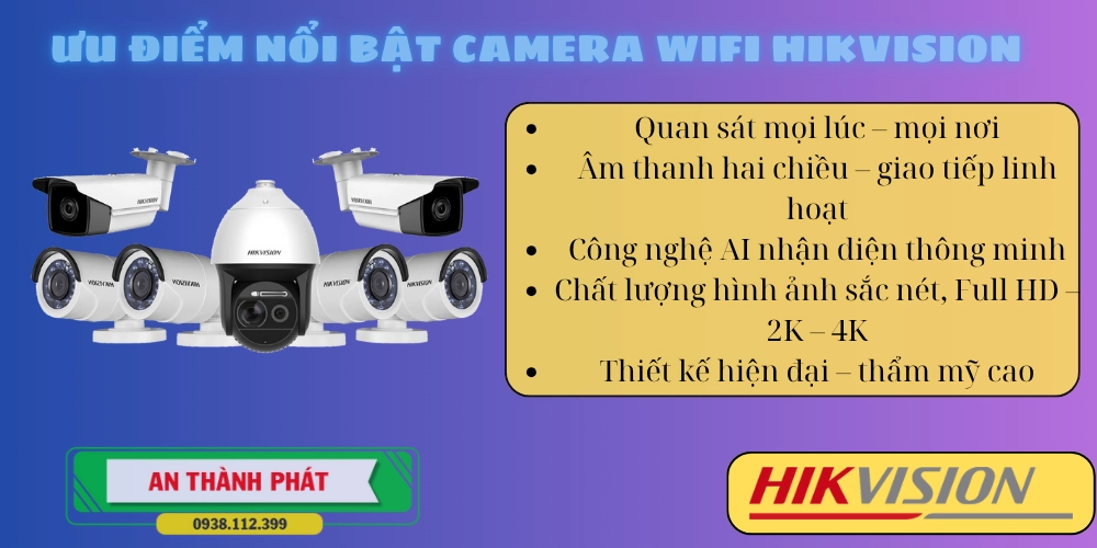 Báo Giá Camera Wifi HIKVISION