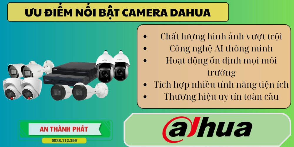 ưu điểm camera quan sát dahua