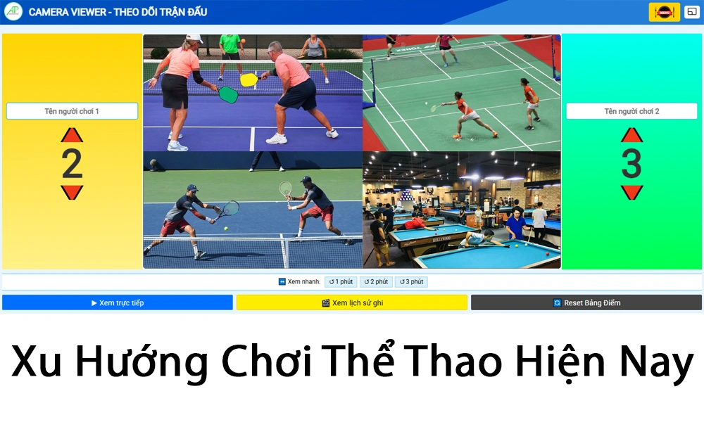 xu hướng chơi thể thao hiện nay
